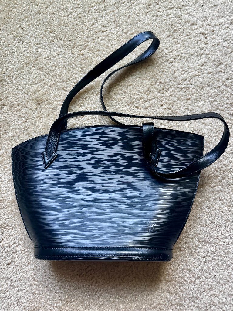 Louis Vuitton Saint Jacques In Black Epi Leather